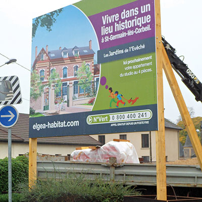 Panneau de Chantier 4x3
