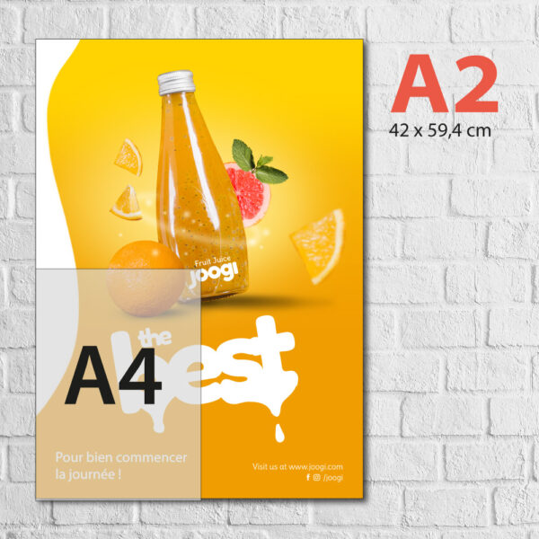 Affiche A2 (42x59,4 cm)