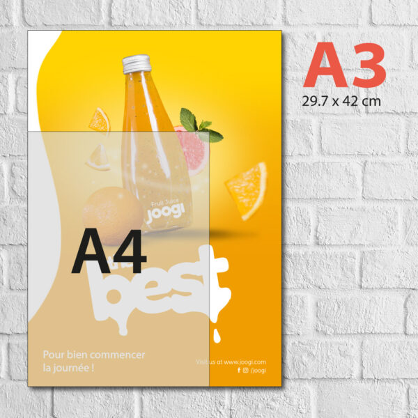Affiche A3 (29,7x42 cm)