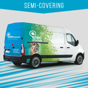 Covering tout véhicule total ou partiel – habillage publicitaire voiture en vinyle ARIA Repro