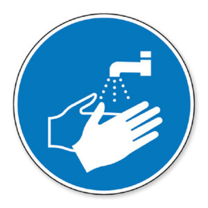 Panneau de chantier Lavage des mains