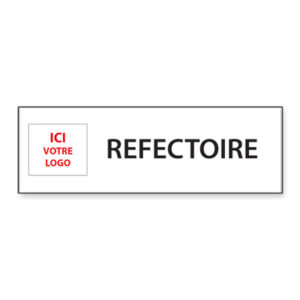 Panneau de chantier personnalisé Réfectoire