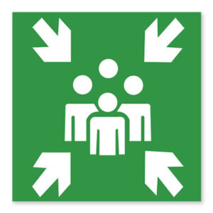 Panneau Point de Rassemblement