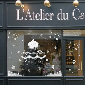 Décoration pour vitrine