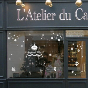Kit de Décoration pour Vitrine Spécial Fêtes