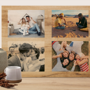 Impression photo sur bois