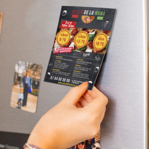 Flyers Magnétiques Aimantés format A6