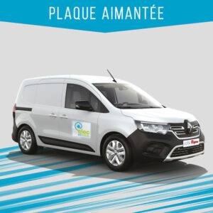 Plaque aimantée pour véhicule – publicité magnétique amovible personnalisée ARIA Repro