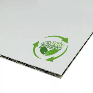 Panneau blanc en aluminium 100% recyclé