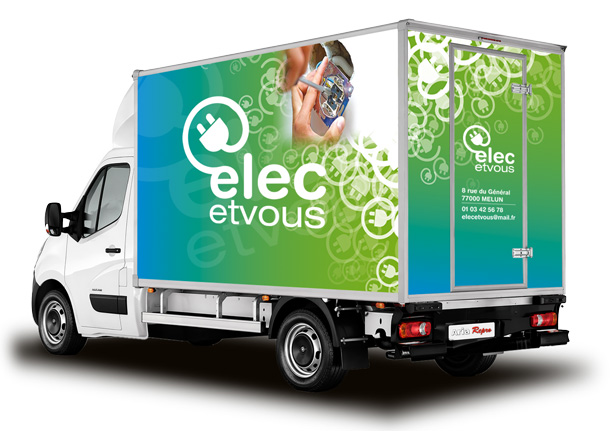 Habillage camion grand format – covering publicitaire pour flotte professionnelle