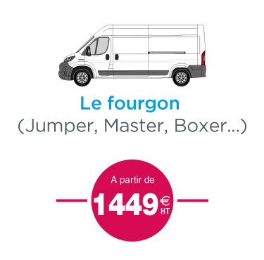 Semi-covering fourgon à partir de 1449 euros en Seine-et-Marne – habillage partiel en vinyle coulé 3D HEXIS