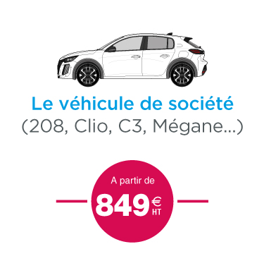 Semi-covering voiture de société à partir de 849 euros – habillage partiel en vinyle coulé imprimé